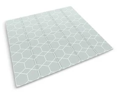 Mokomasis dvipusis putplasčio kilimėlis 200x180x1cm Nukido