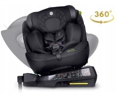 Nukido Aero Line autokėdutė juoda 0-36kg ISOFIX