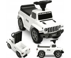 Paspiriama mašinėlė Toyz Jeep Rubicon balta
