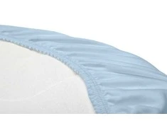Vaikiška paklodė Sensillo Jersey 75x35, mėlyna