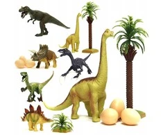 Roger Žaislinis Dinozaurų figūrėlių rinkinys 14vnt.