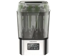 Baby Brezza ABY BREZZA itin greitas 10 MIN. sterilizatorius-džiovintuvas SUPERQUICK, nerūdijančio plieno