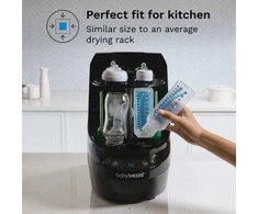 Baby Brezza Bottle Washer Pro buteliukų plovimo įrenginys (juodas)