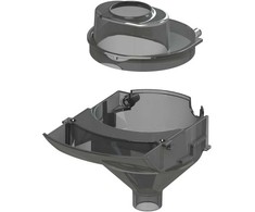 Baby Brezza mišinuko ruošimo aparato Formula Pro Advanced piltuvėlis su dangteliu