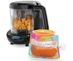 Baby Brezza ONE STEP™ FOOD MAKER DELUXE garintuvas - trintuvas Juodas