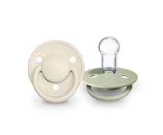 BIBS čiulptukų rinkinys (0 - 36 mėn.) De Lux Ivory / Sage