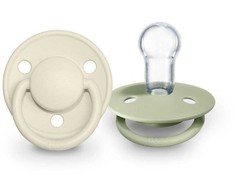 BIBS čiulptukų rinkinys (0 - 36 mėn.) De Lux Ivory / Sage