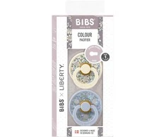 BIBS čiulptukų rinkinys 1 dydis (0 - 6 mėn.) Liberty Eloise Dusty Mėlyna Mix