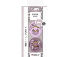 BIBS čiulptukų rinkinys 2 dydis (6 - 18 mėn.) Liberty Chamomile Lawn Violet Sky Mix
