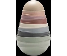 BIBS lavinamasis žaislas svyrantis bokštas Pastel Rainbow