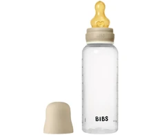BIBS šviečiantis plastikinis buteliukas nuo dieglių 270 ml Glow Vanilla