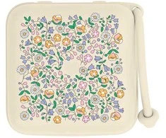 BIBS x Liberty čiulptuko dėklas - užkandžių dėžutė Chloe Meadow Ivory