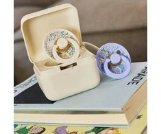 BIBS x Liberty Colour Round čiulptukų rinkinys 1 dydis (0 - 6 mėn.) Chloe Meadow Ivory Mix