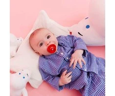 BIBS x MOOMIN čiulptukų rinkinys 1 dydis (0 - 6 mėn.) Dancing candy apple mix