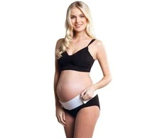 Carriwell reguliuojamas pilvo diržas / Adjustable velcro support belt (baltas arba juodas)