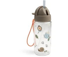 Done by Deer gertuvė su šiaudeliu Tiny Trails Sand, 350 ml