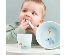 Done by Deer indų rinkinys Foodie Playground Mėlyna