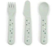 Done by Deer įrankių rinkinys Foodie Happy dots Žalias