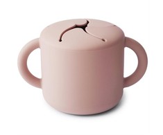 Mushie užkandžių indelis (Blush)