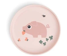 Done by Deer neslystanti lėkštė Foodie Tiny farm Powder