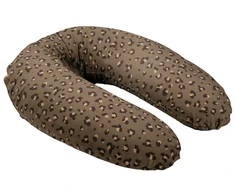 Doomoo Buddy maitinimo ir nėštumo pagalvė Leopard Bronze, 180 cm