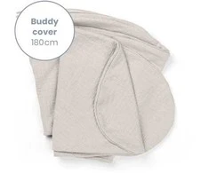 Doomoo Buddy maitinimo ir nėštumo pagalvės užvalkalas Tetra Jersey Sand