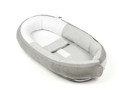 Doomoo kūdikio lizdelis (naujagimio gultukas) "Cocoon Classic Pilkas"