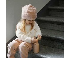 Elodie Details rudeninė kepurė Rožinė Bouclé