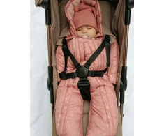 Elodie Details vokelis - kombinezonas kūdikiui Rožinė Petit River Rose