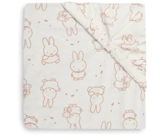 Jollein jersey paklodė su guma Miffy Moments - Light Terra