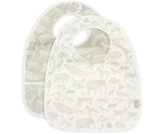 Jollein neperšlampami seilinukai Animals Olive Žalias, 2 vnt.