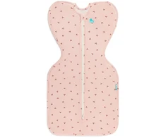 Love To Dream™ Swaddle Up™ bambukinės viskozės miegmaišis Cloud Blush Cherries TOG 1.0, 1 etapas, S dydis