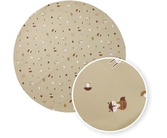 Meyco Baby apsauginis grindų kilimėlis po maitinimo kėdute Forest Animals Sand