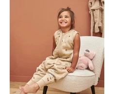 Meyco Baby kūdikio miegmaišis su kojytėmis Forest Animals Sand – TOG 2.0