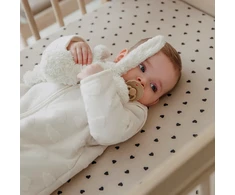 Meyco Baby kūdikio miegmaišis su nusegamomis rankovėmis Clouds Natural, TOG 3.0