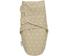 Meyco Baby kūdikio vystymo miegmaišis 0–3 mėn., Sweet Heart Sand/Soft – TOG 1.0