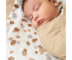 Meyco Baby kūdikio vystymo miegmaišis 0–3 mėn., Sand – TOG 1.0