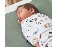 Meyco Baby kūdikio vystymo miegmaišis 0–3 mėn., Animal Multicolour – TOG 1.0