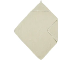 Meyco Baby medvilninis vonios rankšluostis su gobtuvu 75 × 75 cm, Soft Sand – Terry Popcorn