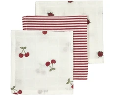Meyco Baby muslino šluostės-merliukai Girly Garden Multicolor, 30×30 cm, 3 vnt.