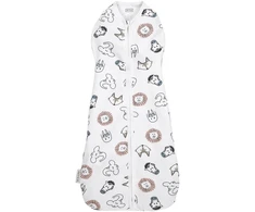 Meyco Baby naujagimio miegmaišis-kokonas Animal Multicolour, TOG 0.3