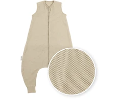 Meyco Baby Studio kūdikio miegmaišis su kojytėmis Classic Sand, TOG 1.0