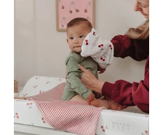 Meyco Baby vystymo lenta Cherry Natural, 50 × 70 cm