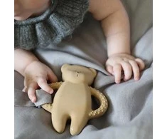 Moonie natūralaus kaučiuko kramtukas Bear Cappuccino