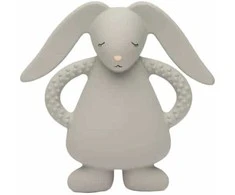 Moonie natūralaus kaučiuko kramtukas Bunny - Sidabrinis