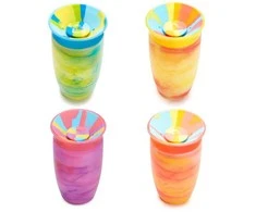 Munchkin Miracle SPY Tropical Swirl neišsiliejantis puodelis - gertuvė 296 ml (daug spalvų)