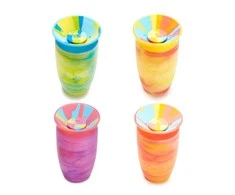 Munchkin Miracle SPY Tropical Swirl neišsiliejantis puodelis - gertuvė 296 ml (daug spalvų)