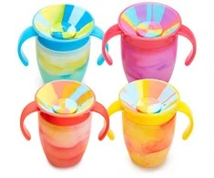 Munchkin mokymosi puodelis - gertuvė Miracle 360 laipsnių Tropical Swirl (kelios spalvos)