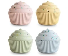 Mushie lavinamasis žaislas Keksiukai Mix and Match Cupcake