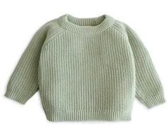 Mushie megztinis Chunky Knit Sweater Light Mint (įvairūs dydžiai)